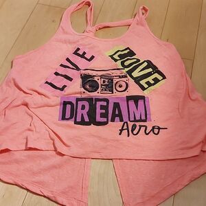 Aeropostale split back tank sz. M